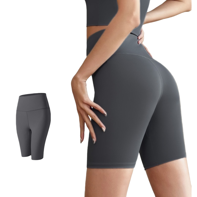 السراويل الرياضية الرمادية ذات الخمس نقاط تظهر السروال الترفيهي الجاف Item Picture