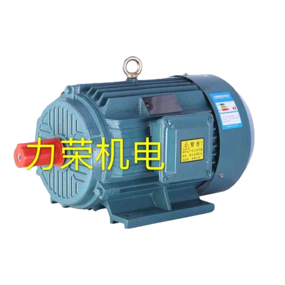 Blue three-phase asynchronous motor 0.75KW 220V 380V, protection class IP55 Item Picture