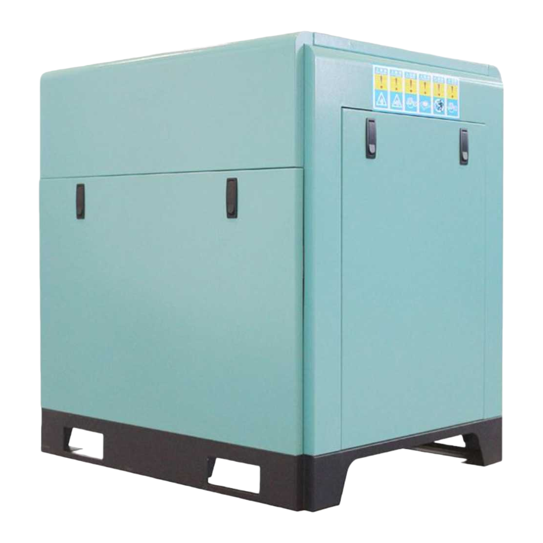 Light green permanent magnet variable frequency screw air compressor, energy-saving and quiet industrial grade Item Picture