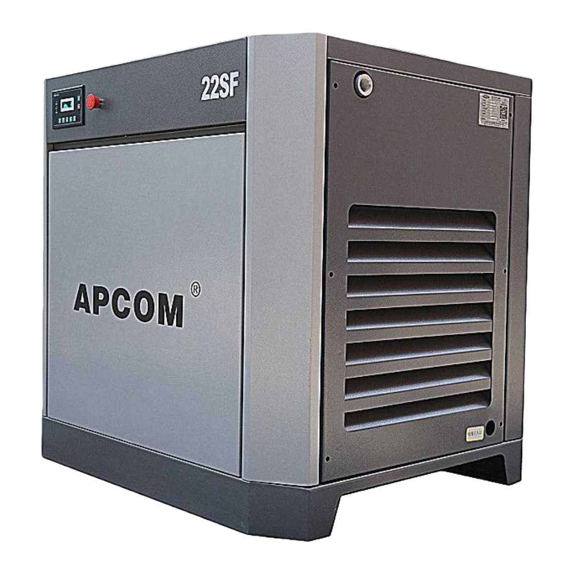Low-pressure, high-flow, silent and energy-saving grey industrial air compressor Item Picture