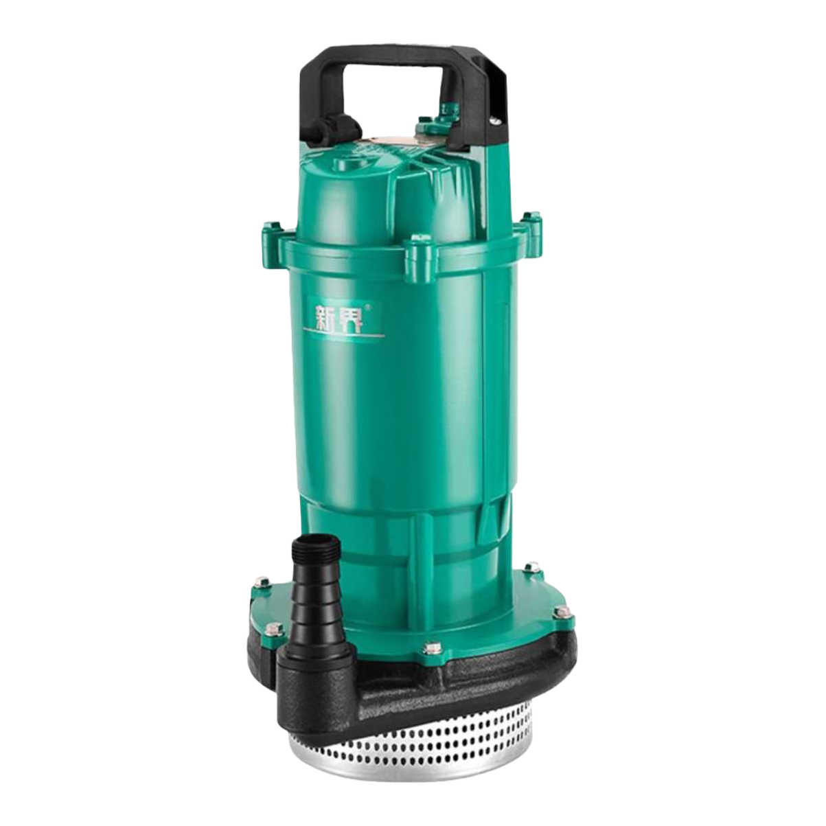 Green submersible pump, household water pumping and irrigation booster pump, stainless steel waterproof motor Item Picture