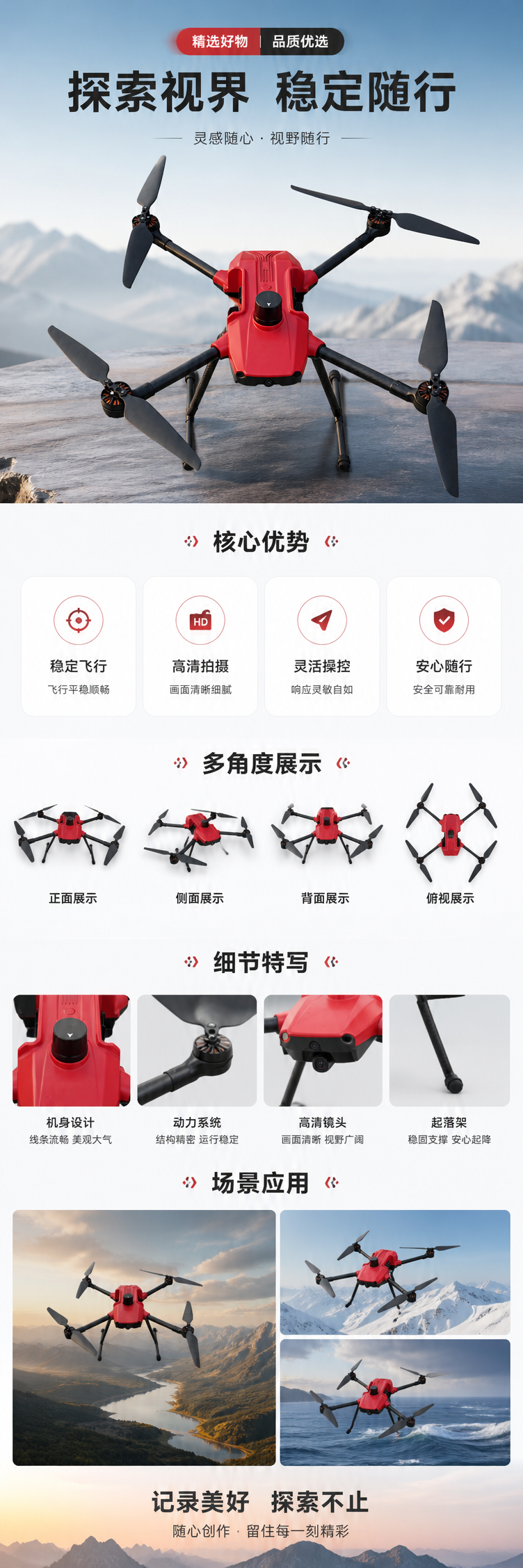 小旋风S四旋翼无人机 pic 1