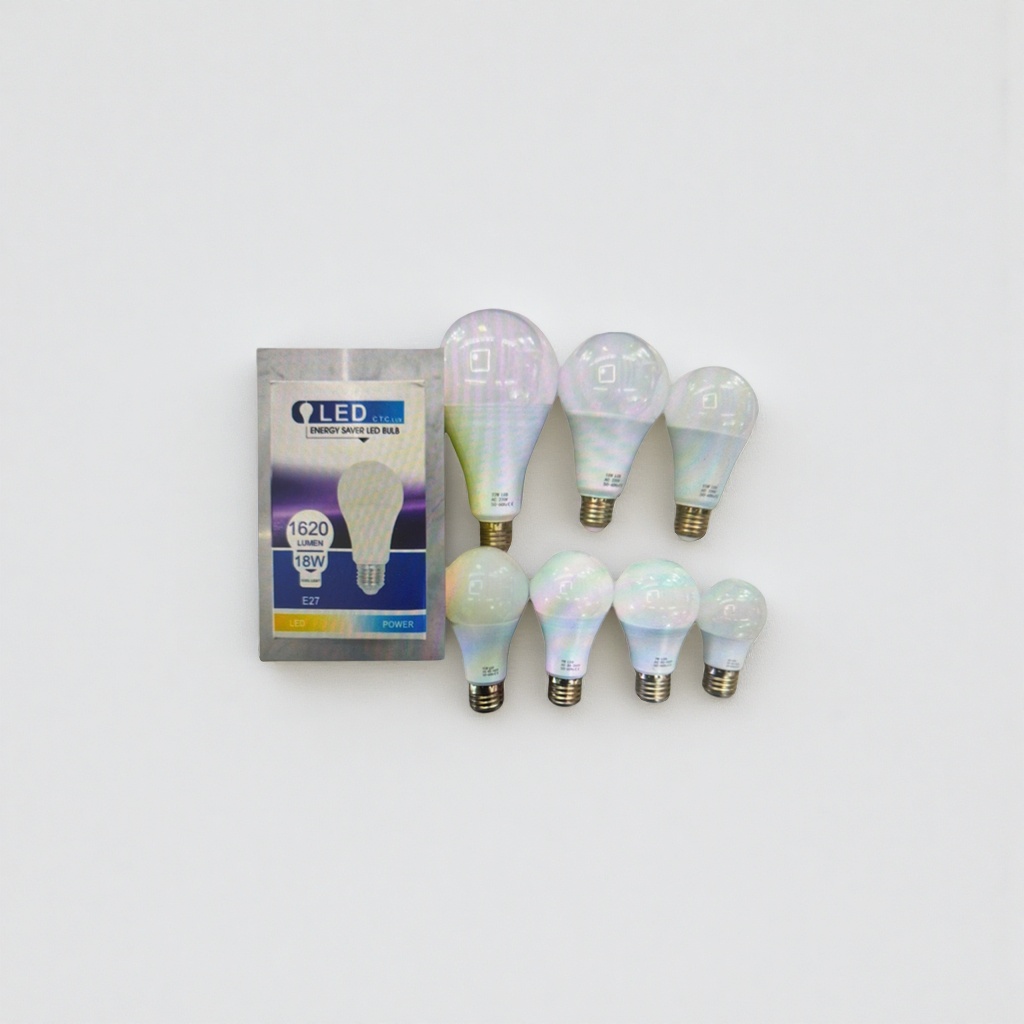 White LED bulb for household energy-saving lighting E27 screw socket 10W warm white light Specification image
