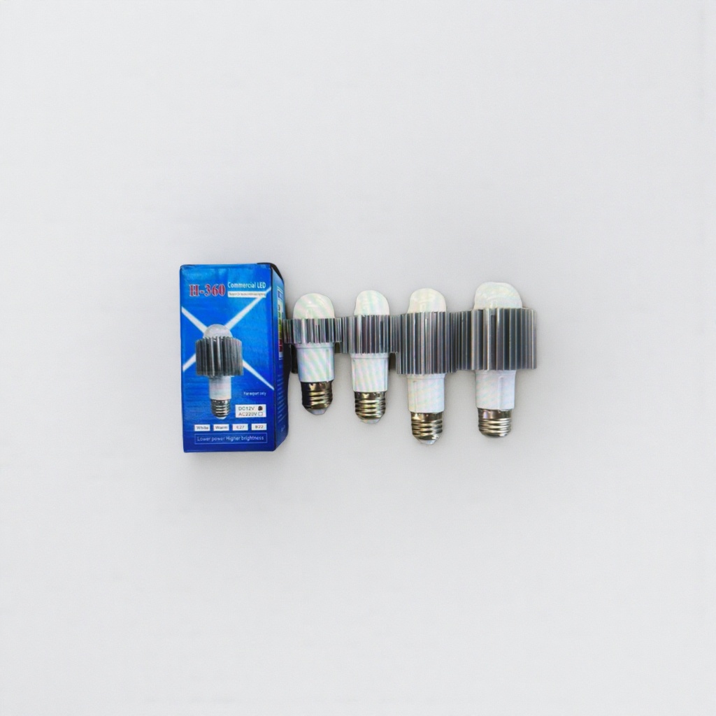 White LED bulb household energy-saving lighting E27 screw bulb 4W 220V