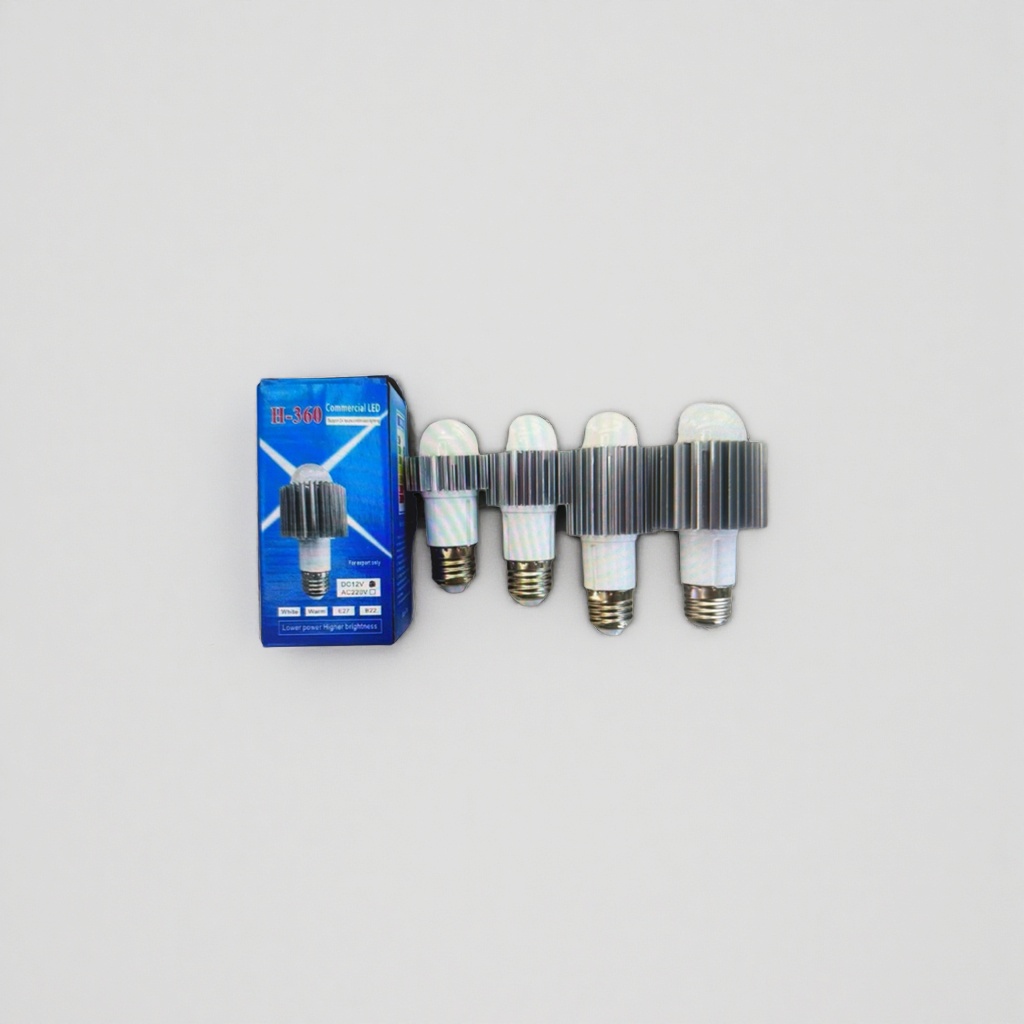 White LED bulb household energy-saving lighting E27 screw bulb 4W 220V details Picture