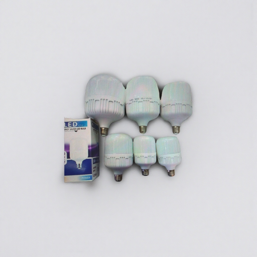 White LED bulb E27 screw socket 10W, high color rendering, eye-protecting, suitable for bedrooms and living rooms