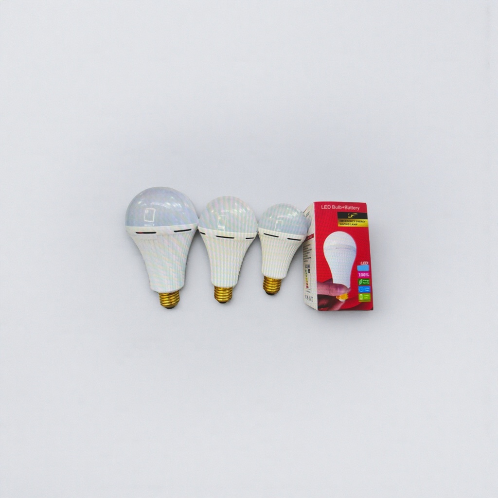 The white LED emergency bulb is a household rechargeable type that automatically lights up 3W when power is off