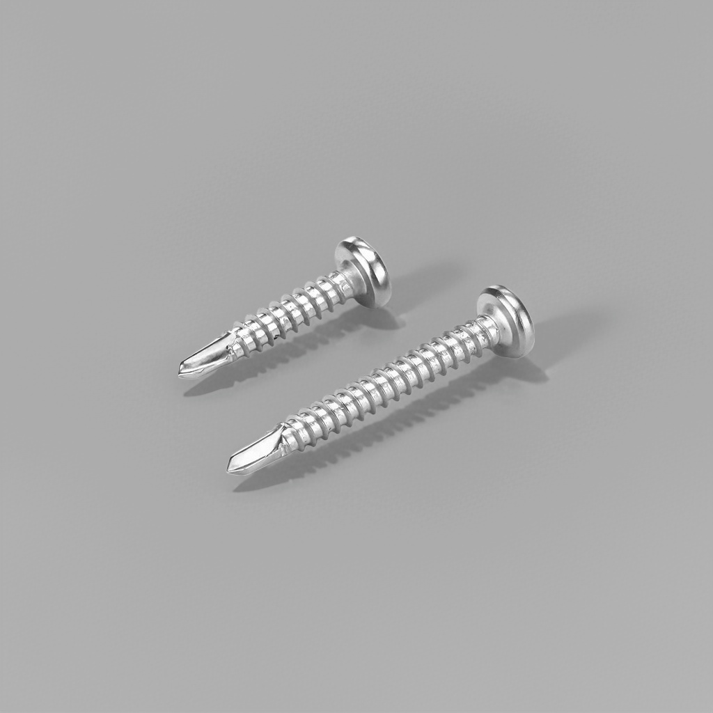 银色螺丝钉不锈钢自攻螺钉M3x10mm 100颗装