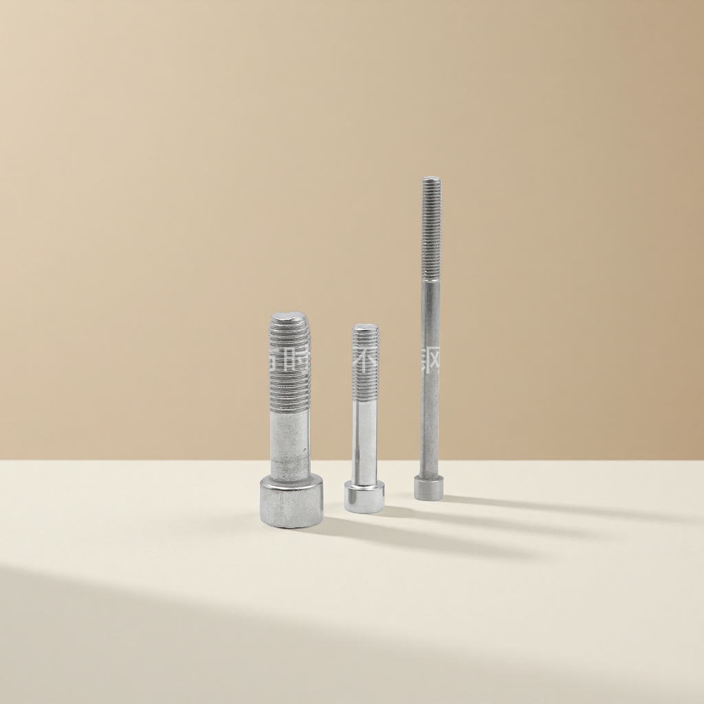 银色螺栓 M6×30mm 镀锌防锈工业级紧固件 机械装配专用