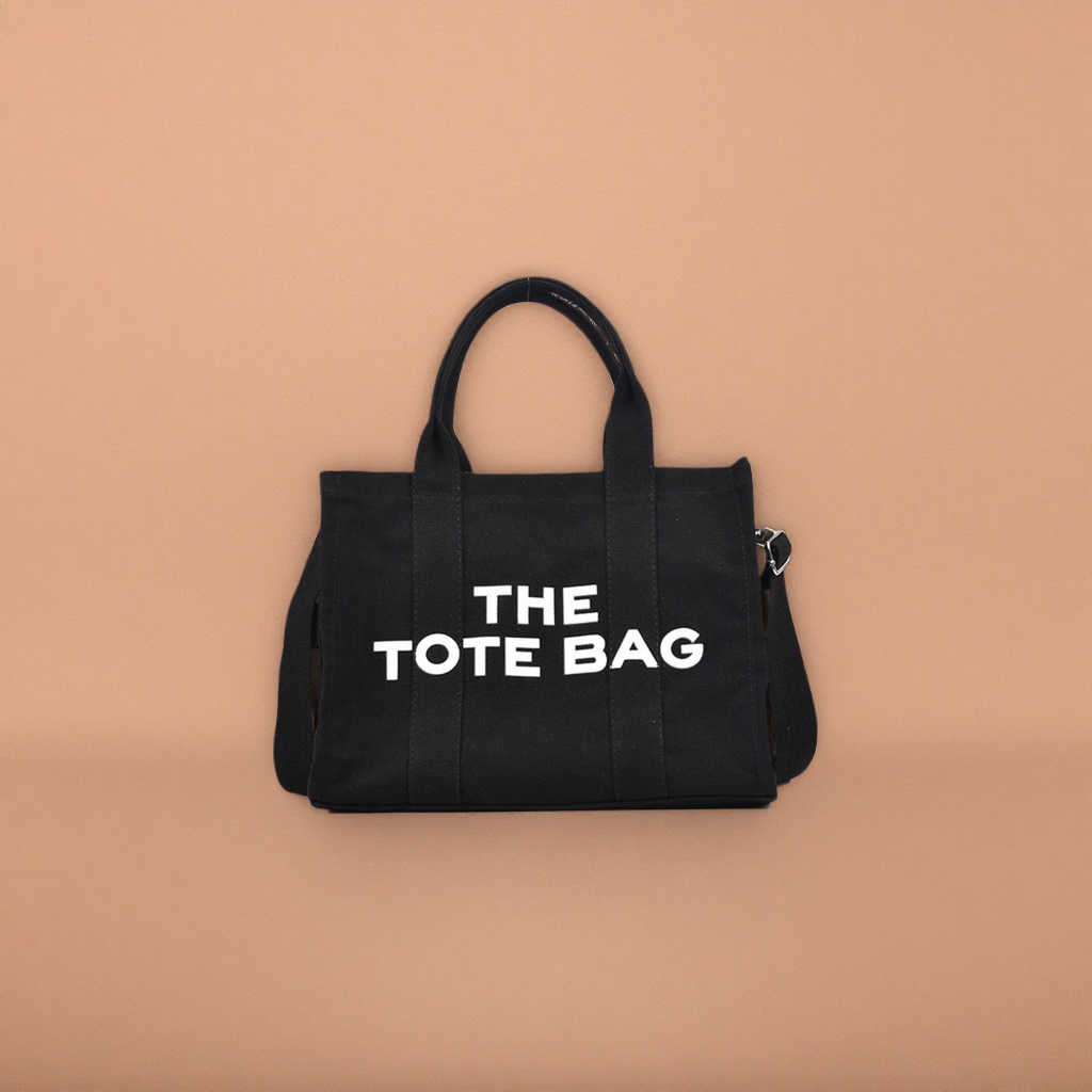 This black tote bag features a large capacity for commuting, a shoulder bag, and is fashionable, simple and versatile for women Specification image