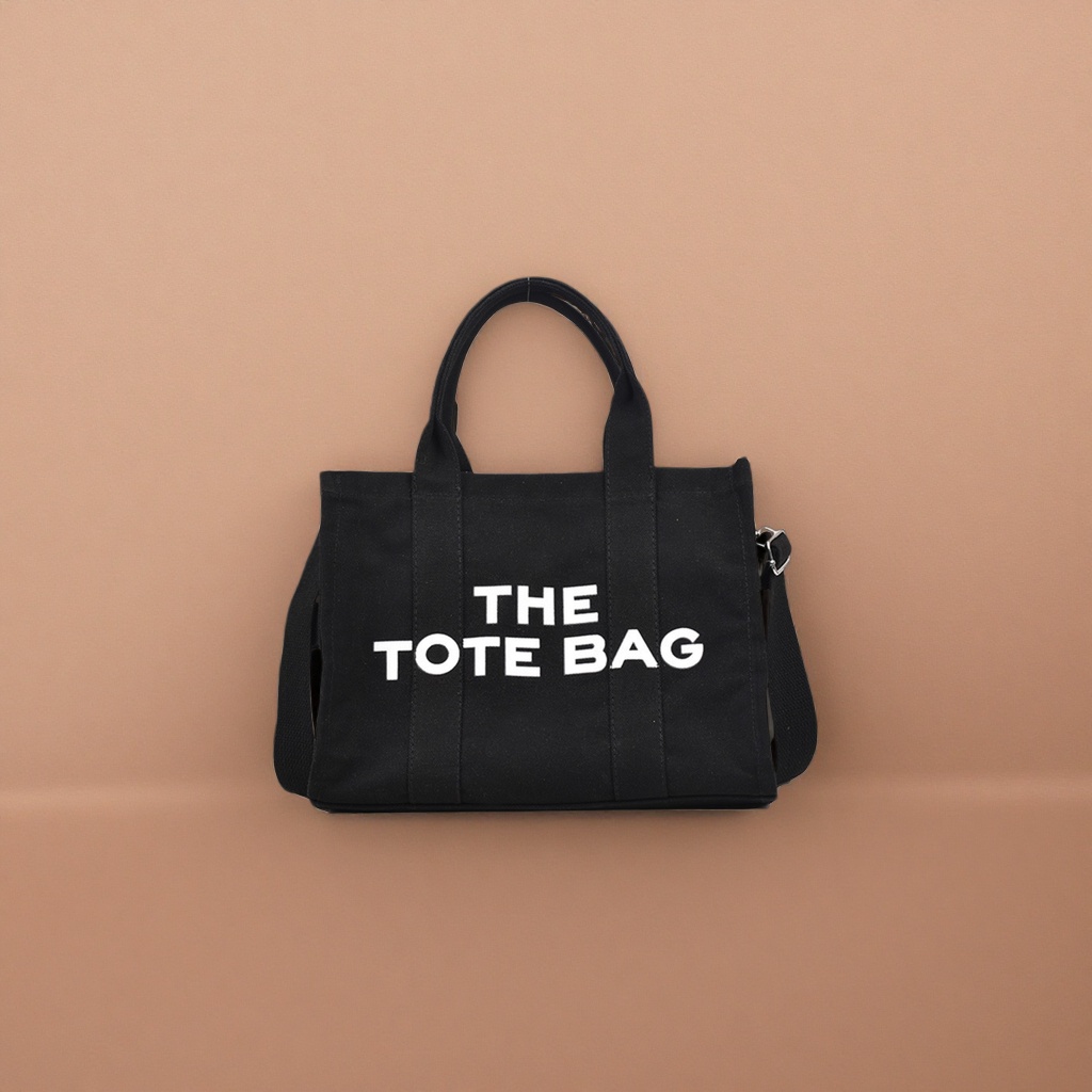 This black tote bag features a large capacity for commuting, a shoulder bag, and is fashionable, simple and versatile for women details Picture