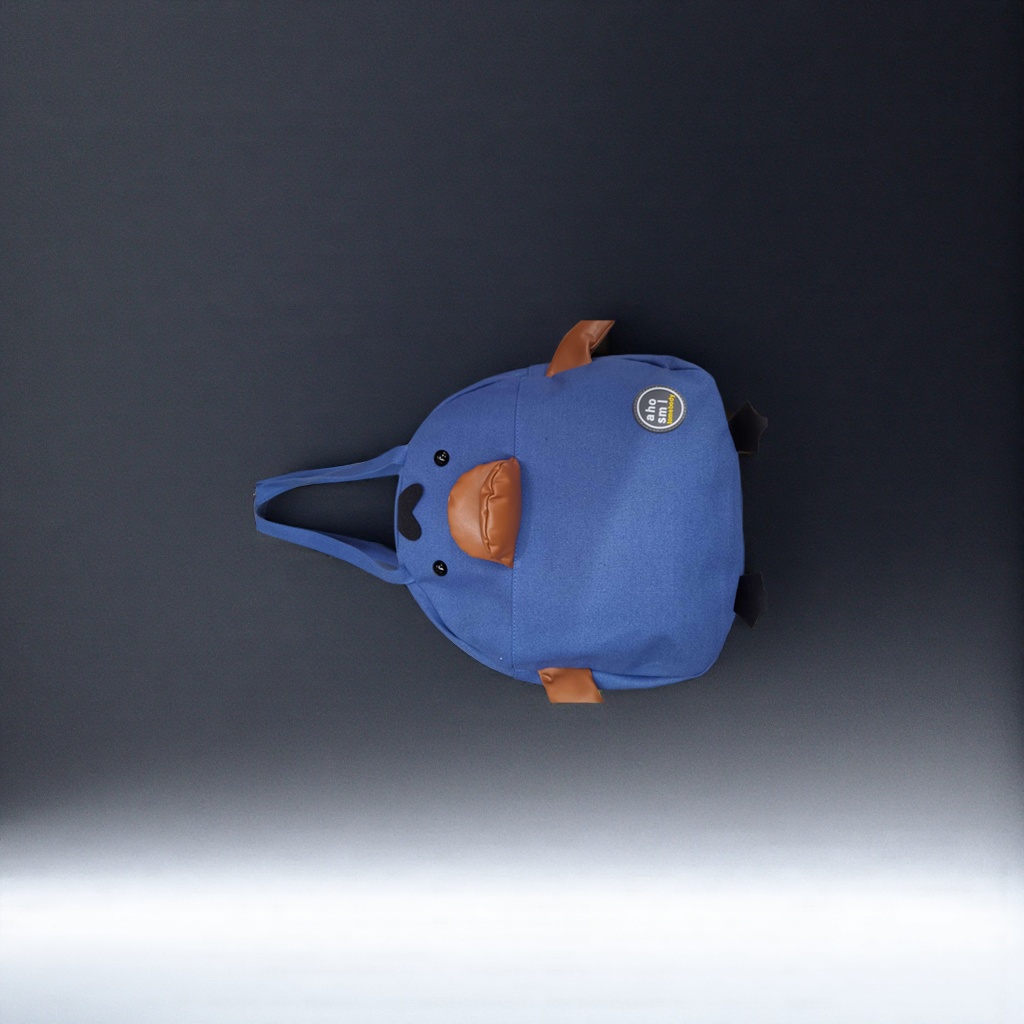 وحقائب الأطفال المتحركة الزرقاء تحمل حقائب مدرسية خفيفة