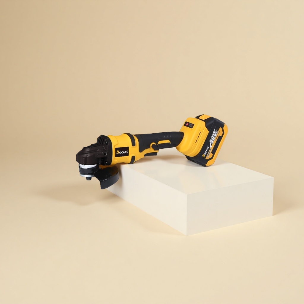 黄黑相间角磨机 100mm 手持式打磨抛光工具 Application Scenario