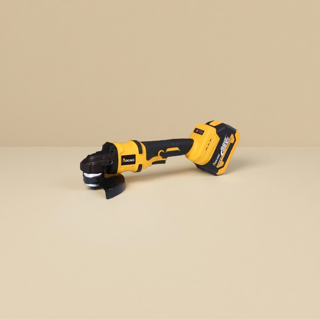 黄黑相间角磨机 100mm 手持式打磨抛光工具 Specification image