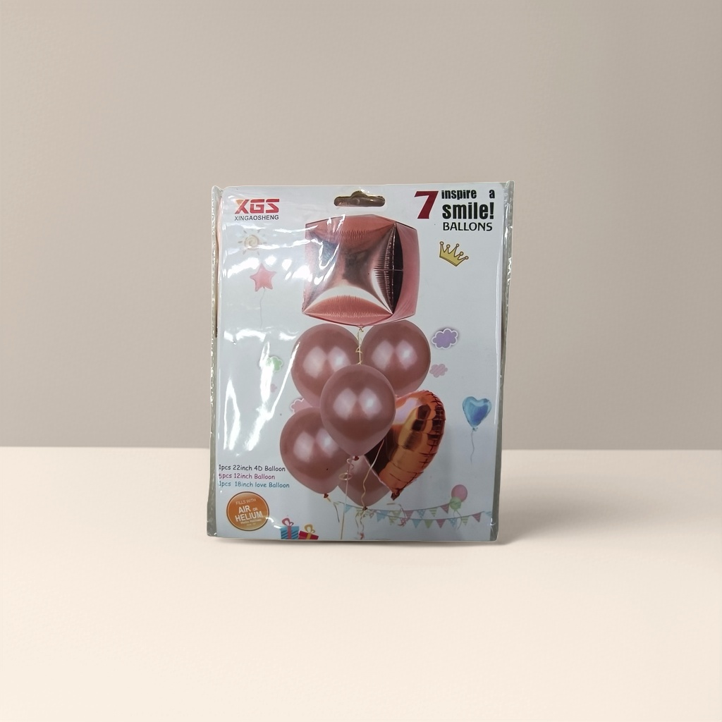 粉色气球套装产品图