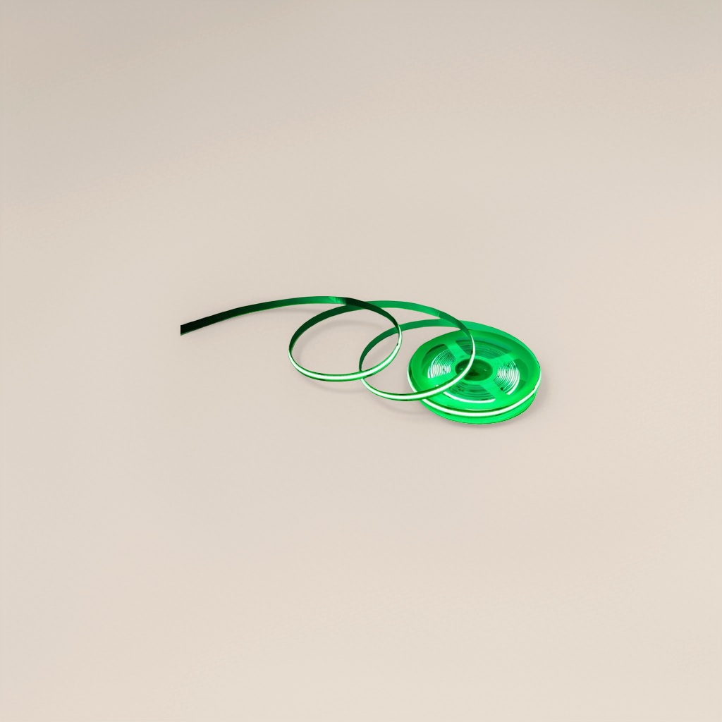 Warm yellow LED light strips with soft light can be cut and are waterproof for indoor decorative lighting up to 3 meters Application Scenario