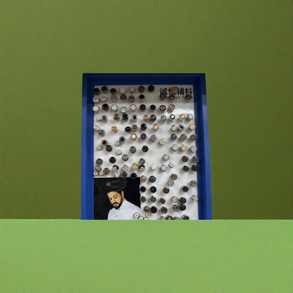 White display board button-type detachable magnetic wall-mounted display stand Specification image