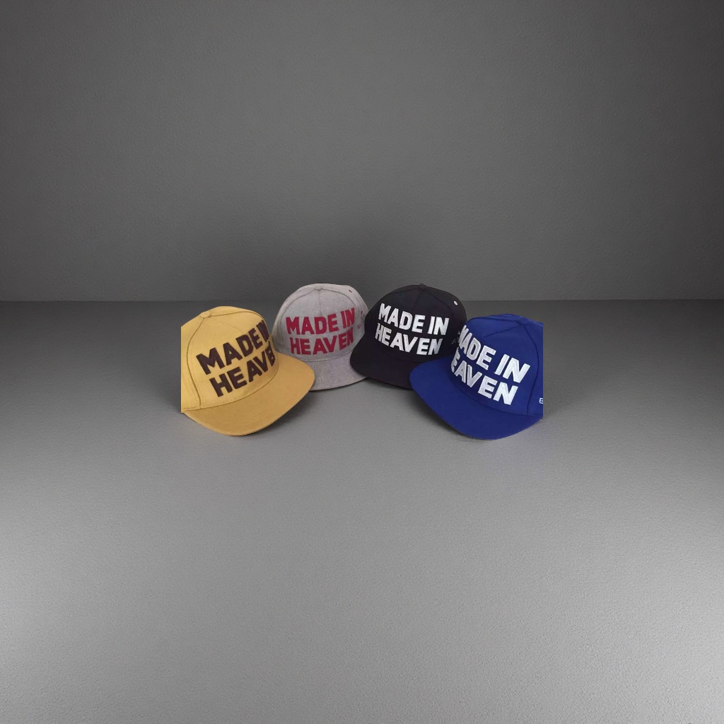 Four-color MADE IN HEAVEN baseball cap, unisex pure cotton breathable casual cap Specification image