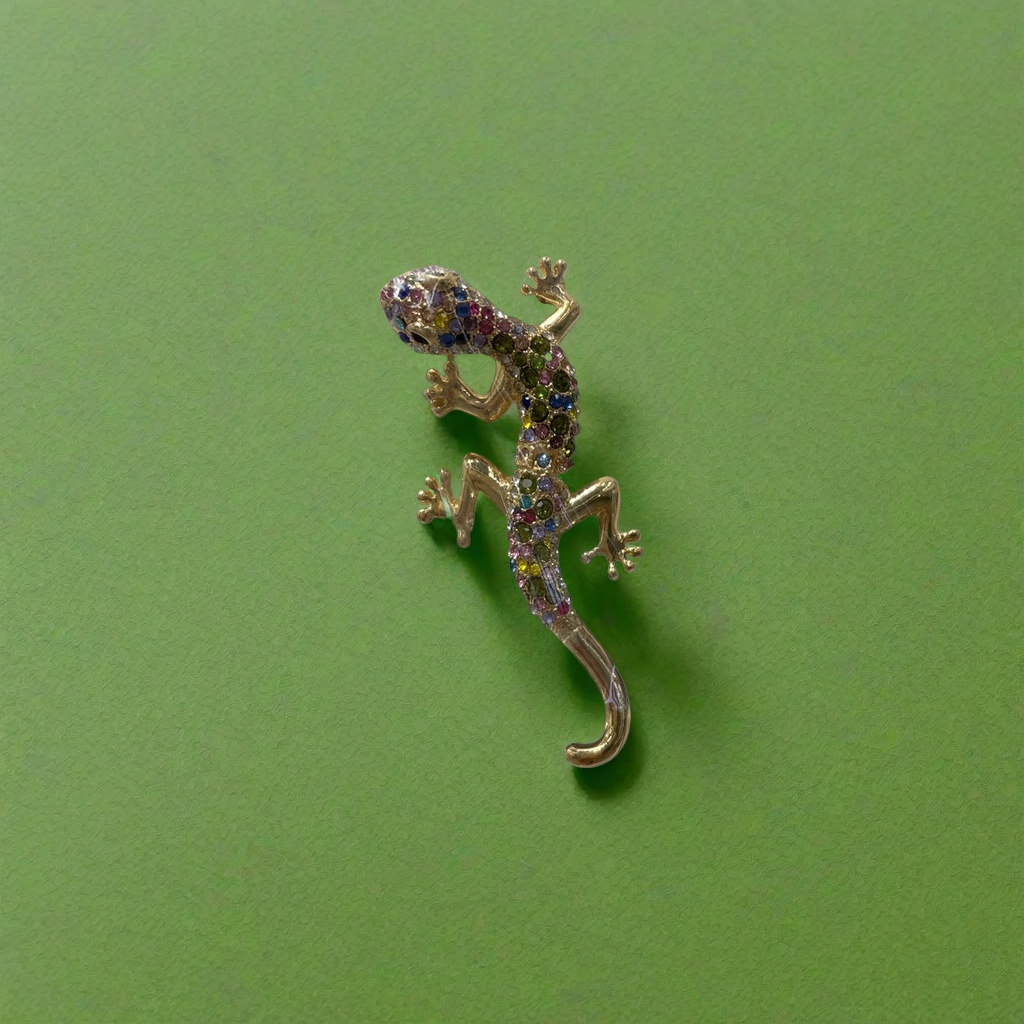 دبابيس مصنوعة من السحالي الملونة Specification image