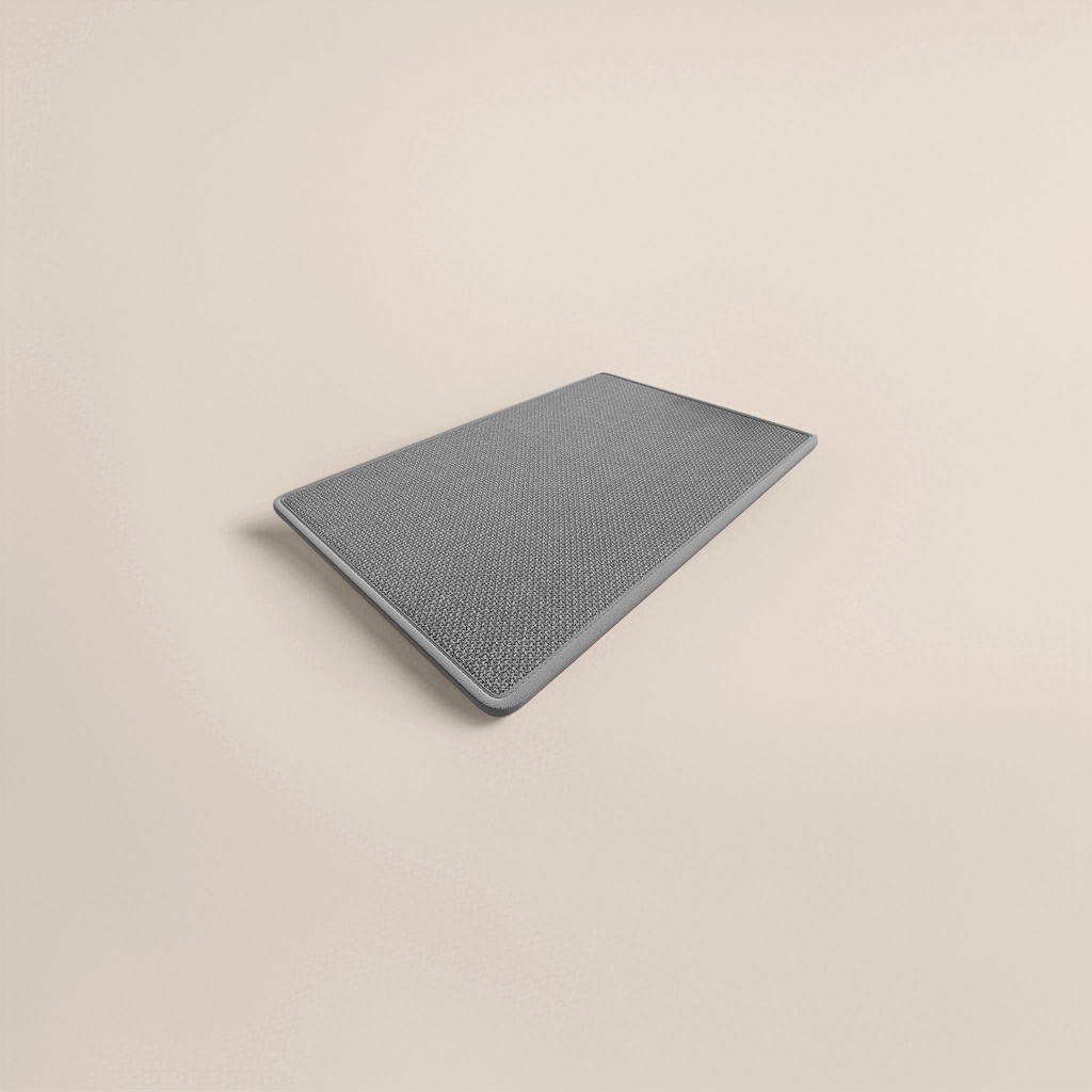 Grey woven floor mat, anti-slip and water-absorbing household entrance mat for living room and bedroom Specification image