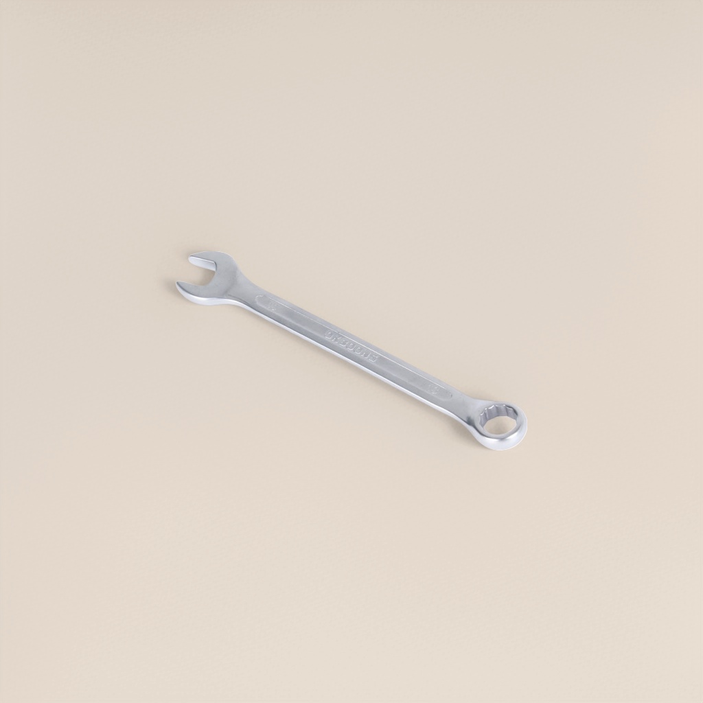 Silver open-end wrench 6-19mm double-head adjustable wrench tool set accessories Application Scenario