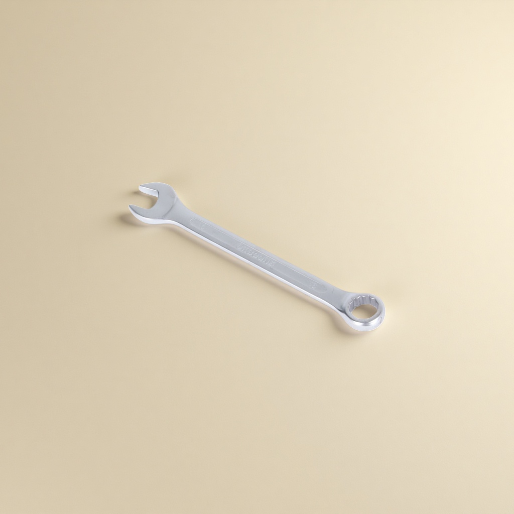 银色开口扳手 8-14mm 双头活动扳手五金工具 Application Scenario