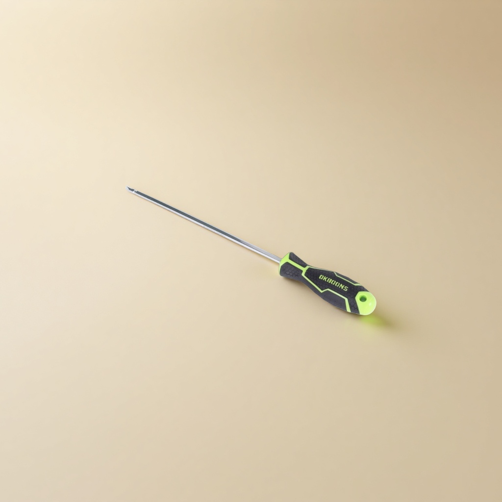 Black and green striped handle screwdriver multi-functional household precision bit set details Picture