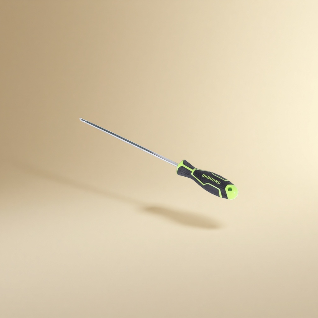 Black and green striped handle screwdriver multi-functional household precision bit set Application Scenario