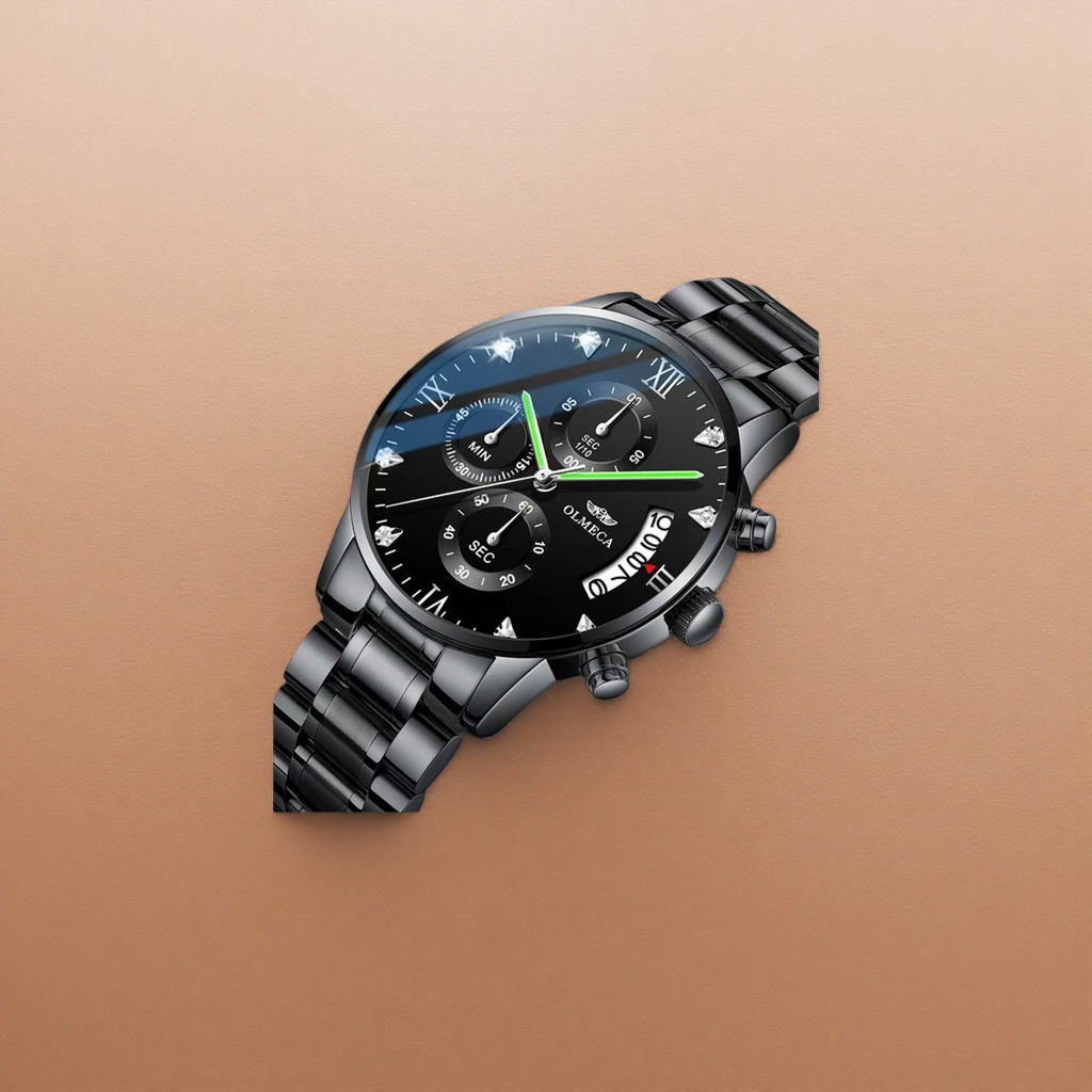The black metal strap watch is fashionable, simple and versatile, suitable for both men and women Application Scenario