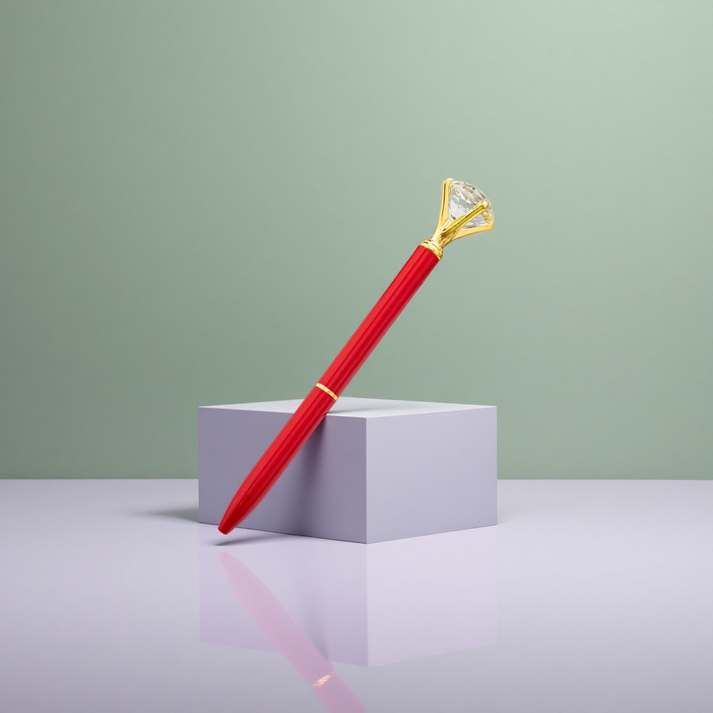أداة كتابة مكتبية للأعمال التجارية ذات شكل معدني معدني Specification image