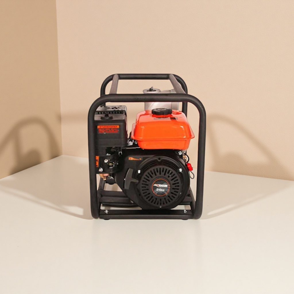 The orange engine water pump unit is industrial-grade, high-temperature resistant, waterproof and rust-proof details Picture