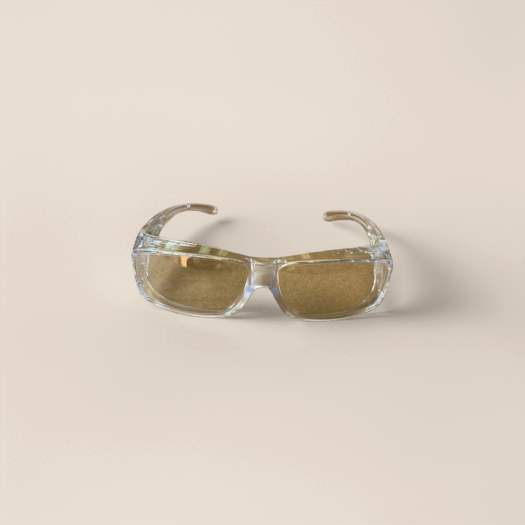 Transparent goggles, anti-fog and scratch-resistant high-definition protective glasses, safety goggles for work and study