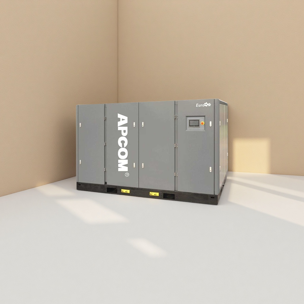 Grey industrial compressor, 30L air storage tank, silent air compressor, household maintenance air pump
