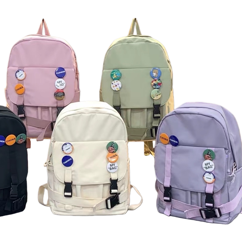 حقيبة ظهر الطلاب، وتوفير الأزياء الملونة خفيفة متعددة الأغراض الكبيرة 🎒 Item Picture