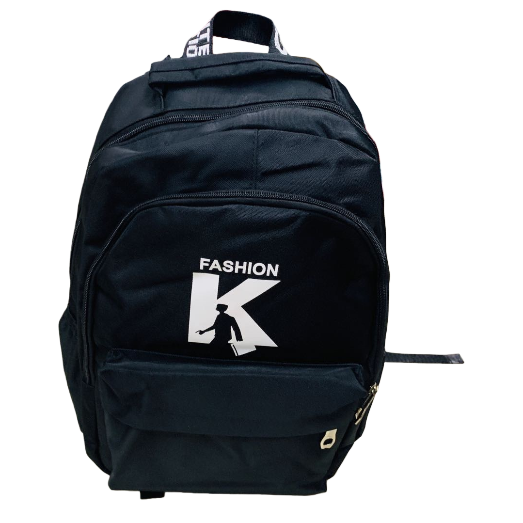 黑色双肩包尼龙防水通勤商务简约时尚男女通用 Item Picture