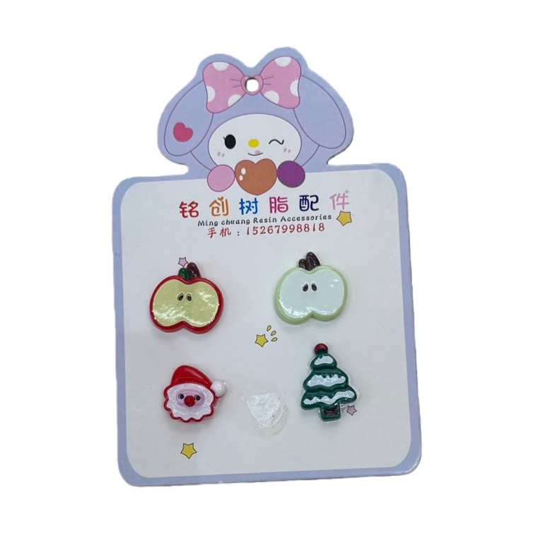 Colorful resin decorative accessories, fashionable DIY handcrafted, universal Item Picture