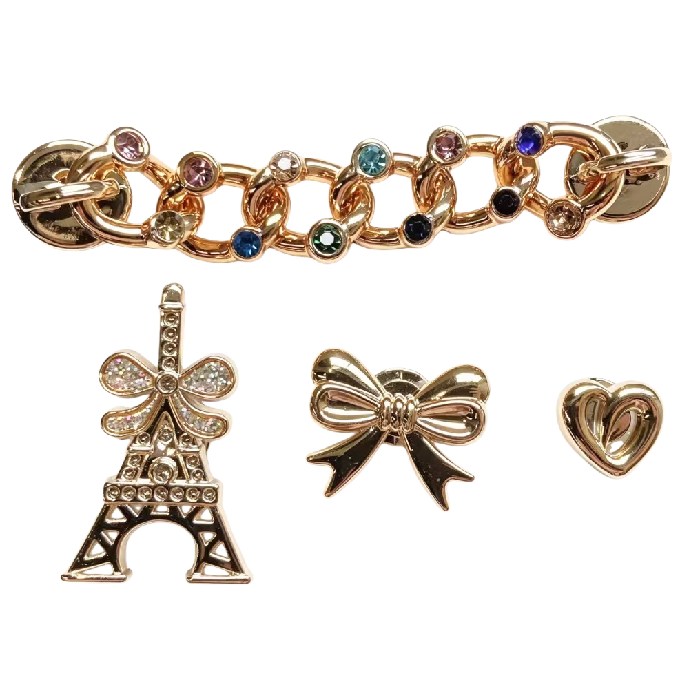 سوار ذهبي مزجه ببرج إيفل Item Picture