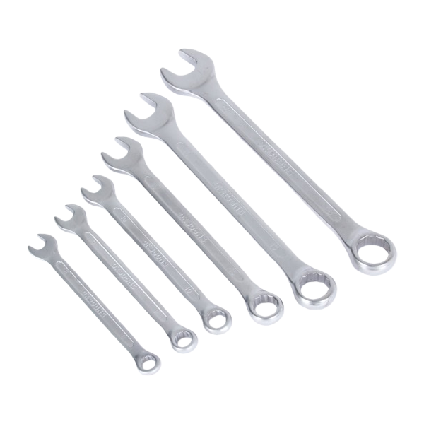 银色多功能扳手套装 工具箱专用 扭力可调 五金维修必备 Item Picture