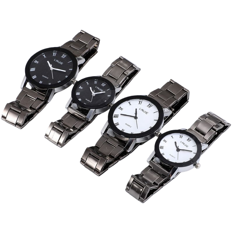 Metal strap watches for men and women, quartz watches, simple, fashionable, versatile, light luxury, business and casual Item Picture