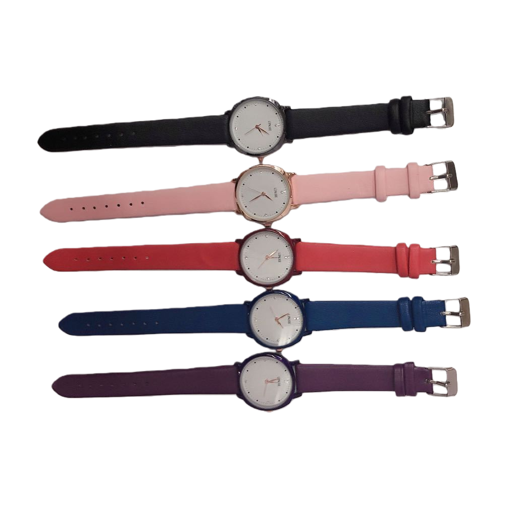 Five colorful strap watches, fashionable and simple, unisex with interchangeable straps Item Picture