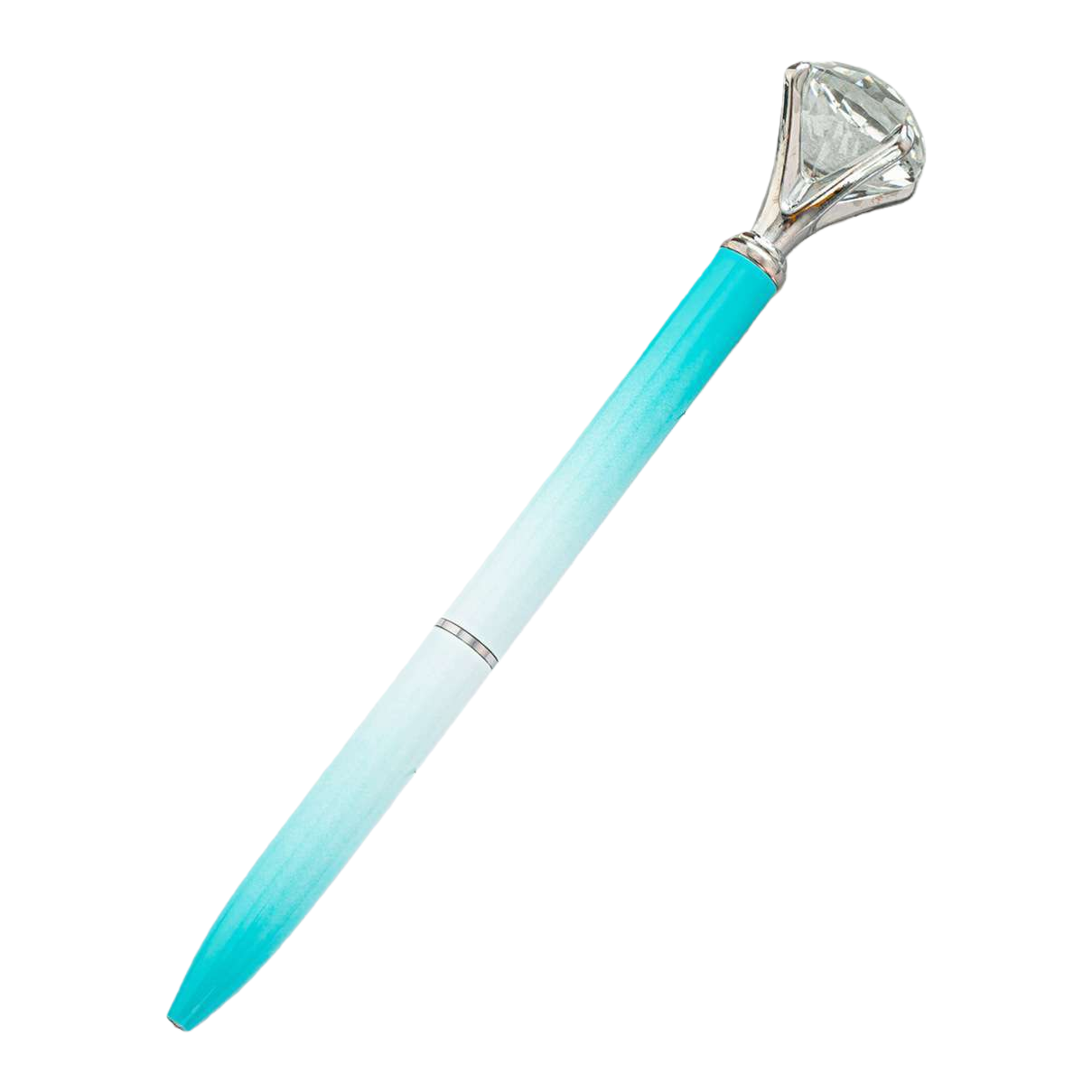 The blue gradient pen body with a diamond cap ensures smooth writing and a metallic texture, making it a high-end gift Item Picture