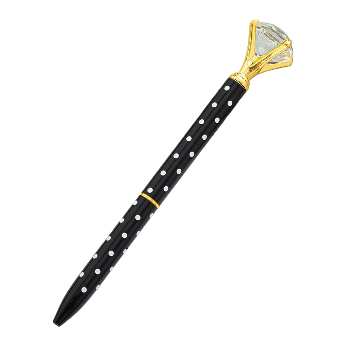 Перо чёрной волны с золотым алмазным пером Item Picture