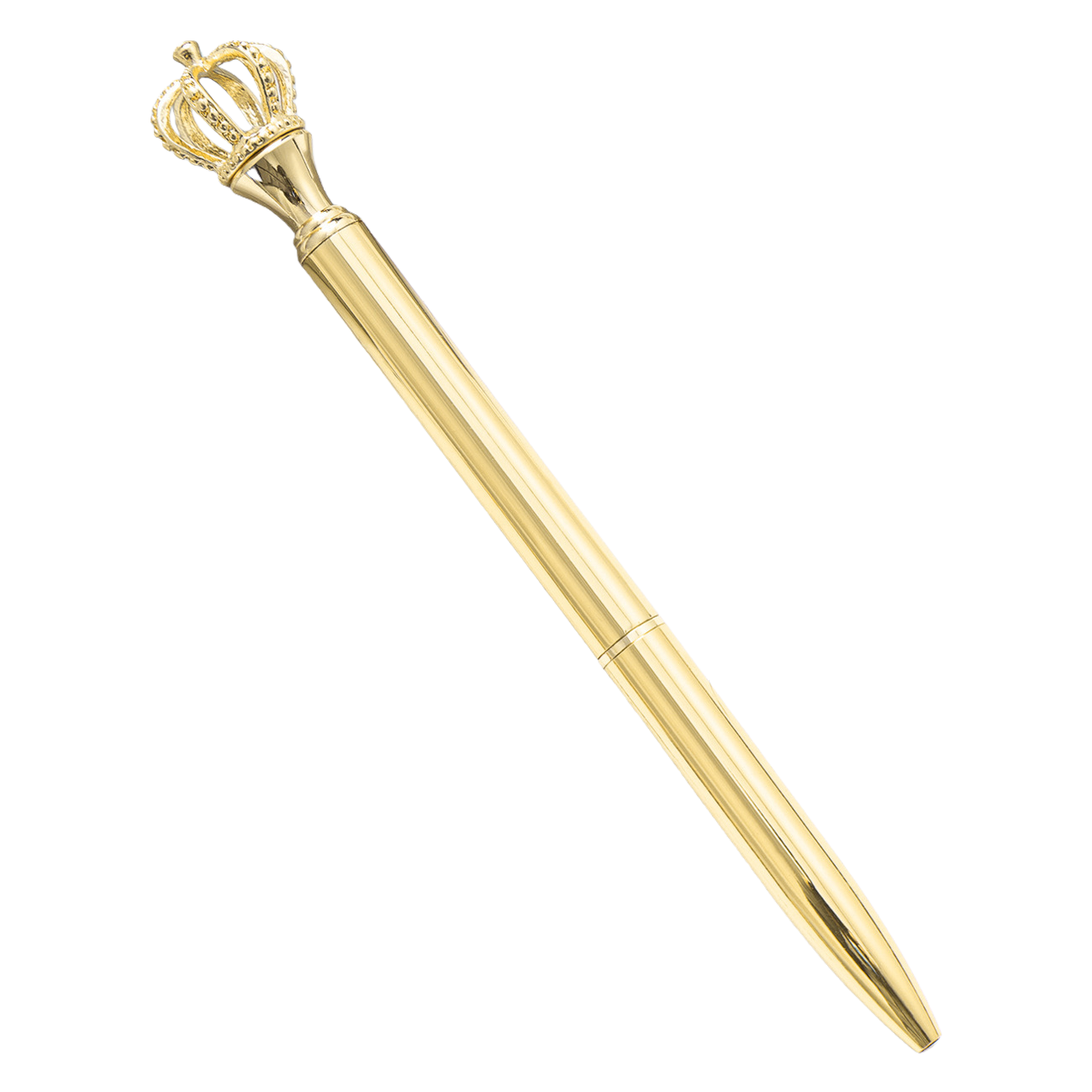 金色皇冠签字笔 金属质感商务办公书写流畅 Item Picture