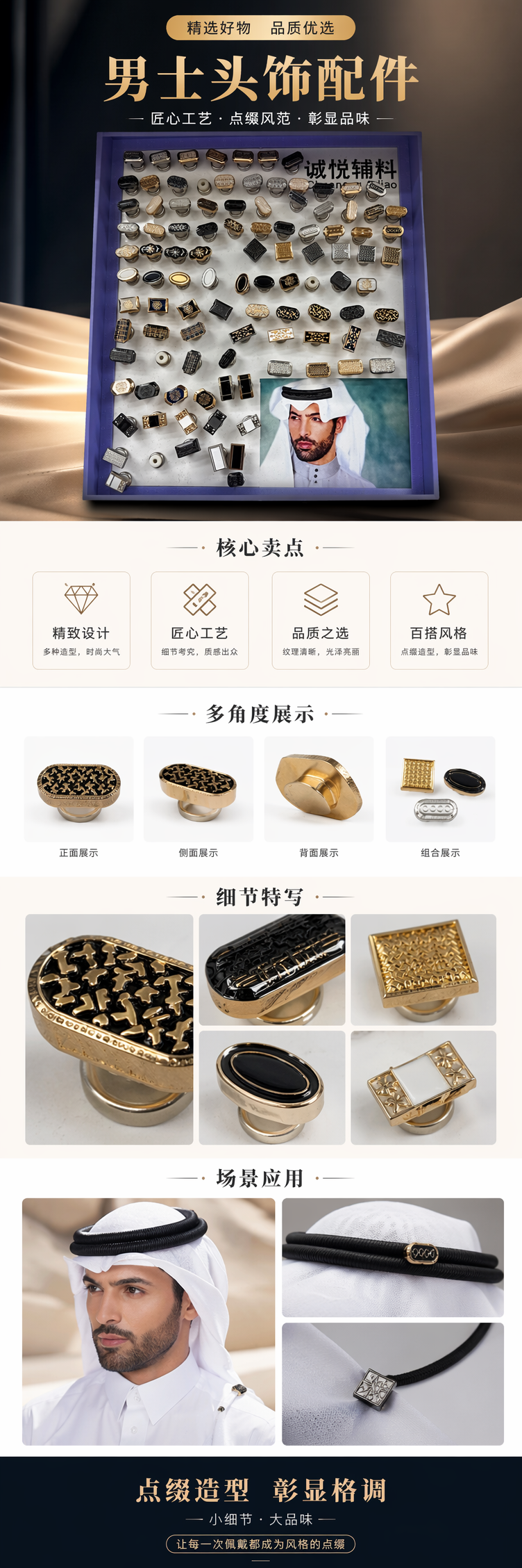 多种金属纽扣 服装辅料 时尚百搭 厚实耐用 可定制详情1