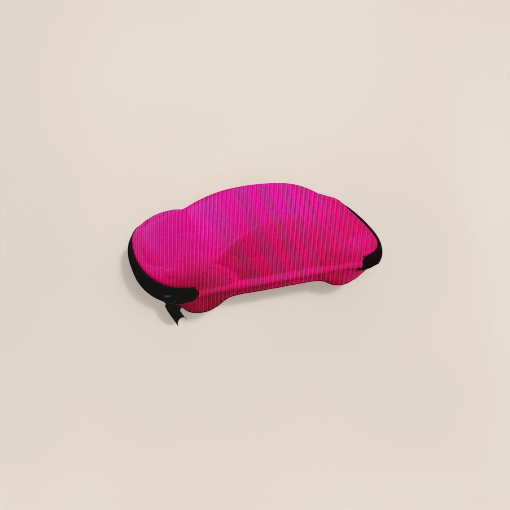 Pink oval-shaped decorative items for home soft furnishings, creative living room and bedroom desktop storage boxes