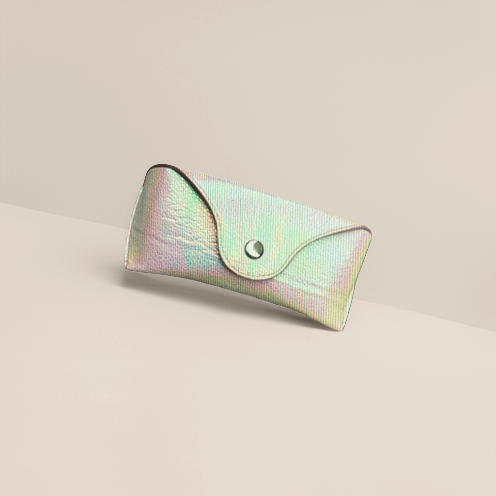 Rainbow-colored glasses case portable soft shell scratch-resistant glasses case, suitable for both men and women Specification image