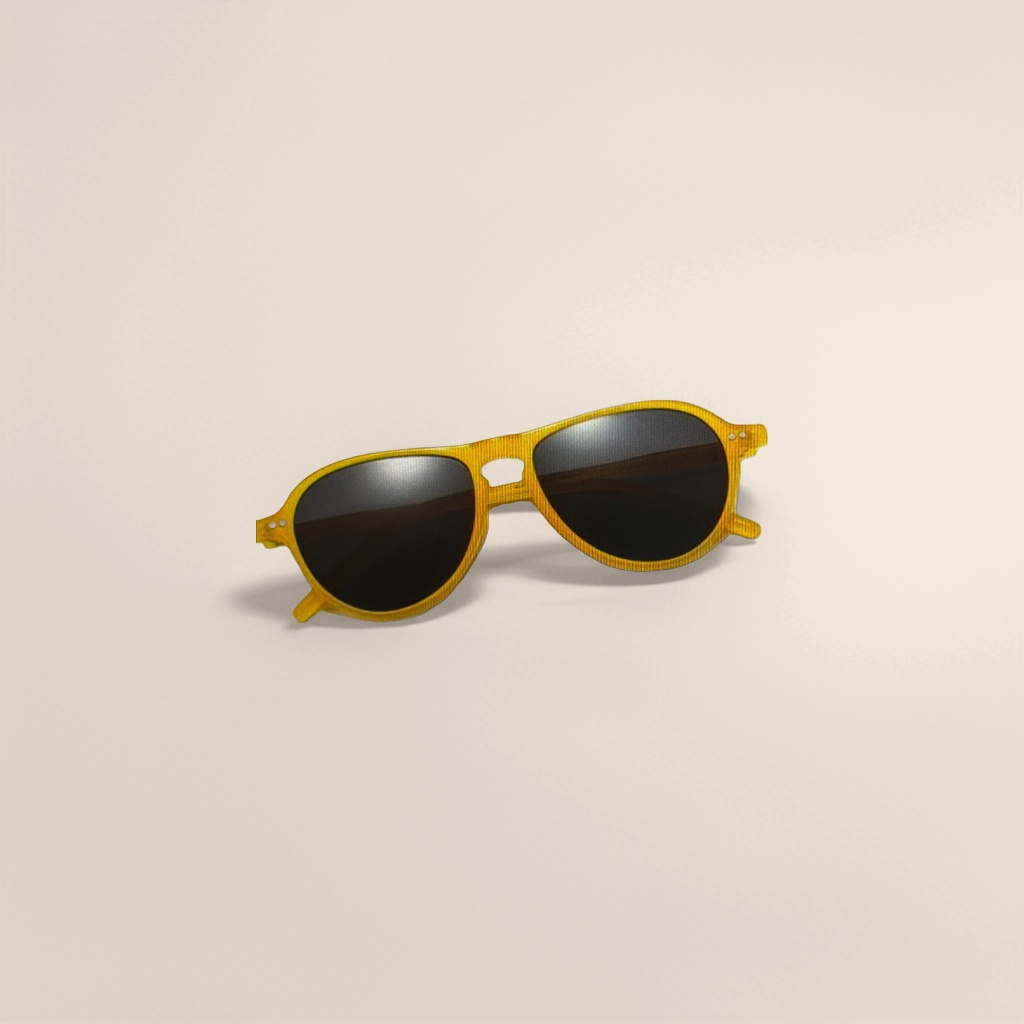 Yellow sunglasses, fashionable UV-resistant polarized sunglasses, suitable for both men and women, lightweight and comfortable Application Scenario