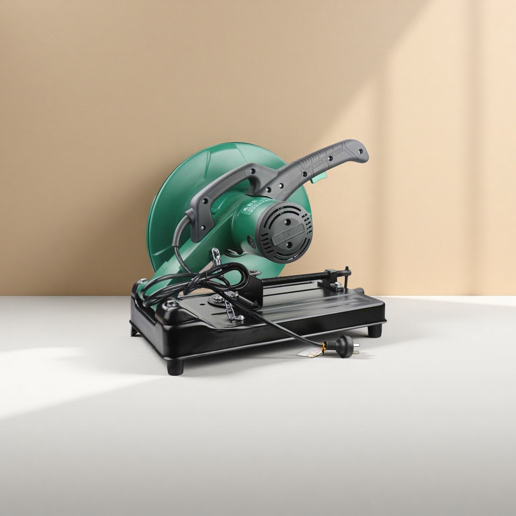 Green cutting machine, electric handheld, portable cutting tool for both metal and wood details Picture