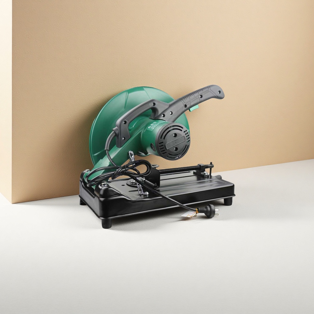 Green cutting machine, electric handheld, portable cutting tool for both metal and wood Application Scenario