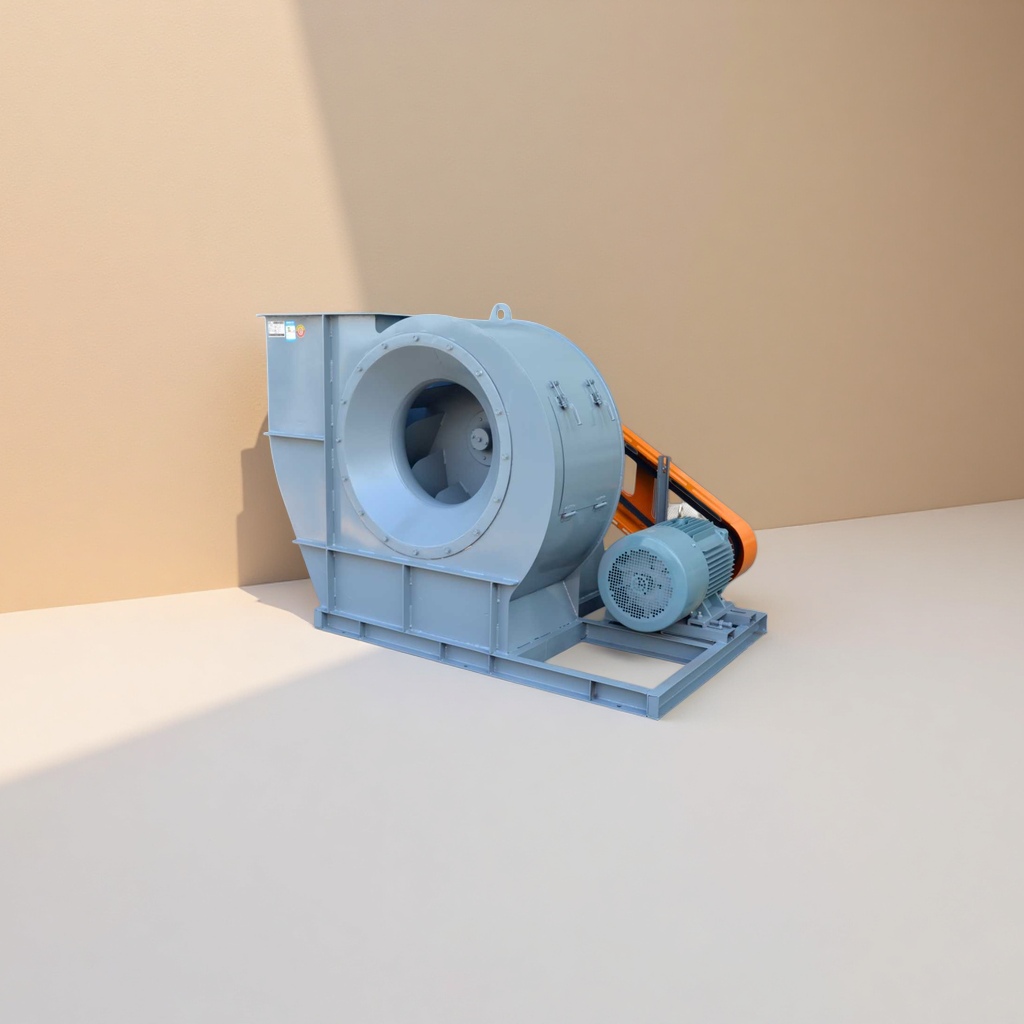 灰色离心风机 低噪音工业通风设备 220V 50Hz details Picture